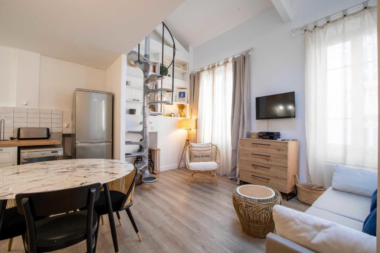 Renovated Duplex - Cannes Croisette Golden Square Apartment Luaran gambar